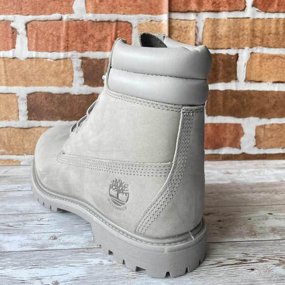 New Women’s Timberland Waterville 6in WP Boot gray - Picture 3 of 6